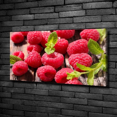 Duży foto obraz na ścianę canvas Maliny