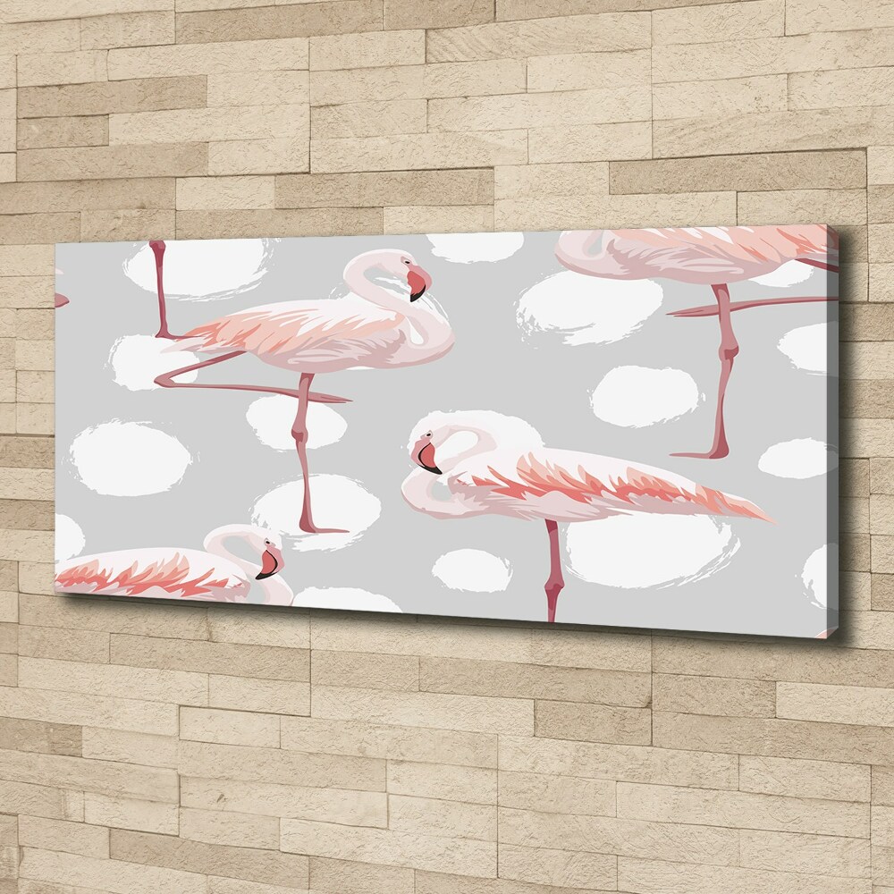 Foto obraz canvas Flamingi