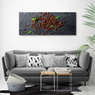 Foto obraz canvas Ziarna kawy