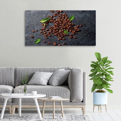 Foto obraz canvas Ziarna kawy