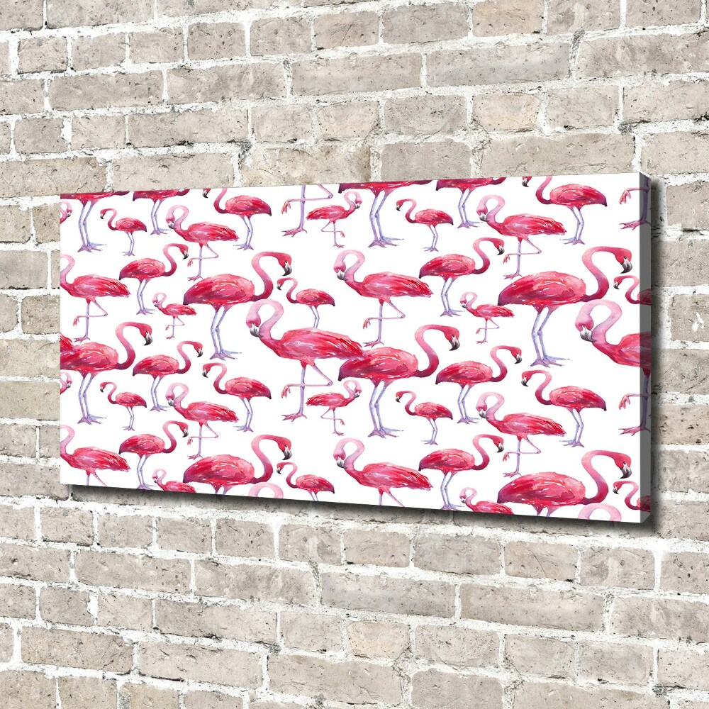Foto obraz canvas Flamingi
