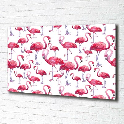 Foto obraz canvas Flamingi