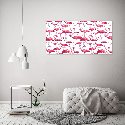 Foto obraz canvas Flamingi