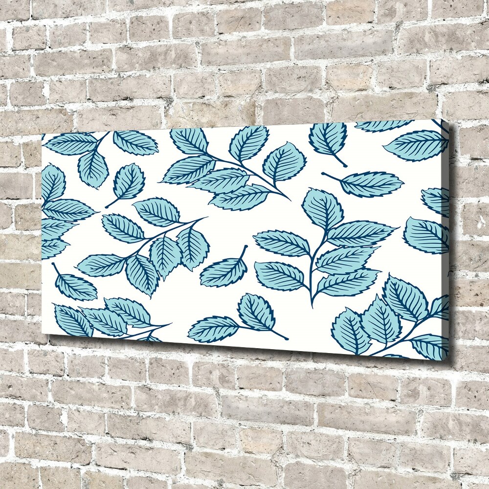 Duży foto obraz na ścianę canvas Liście