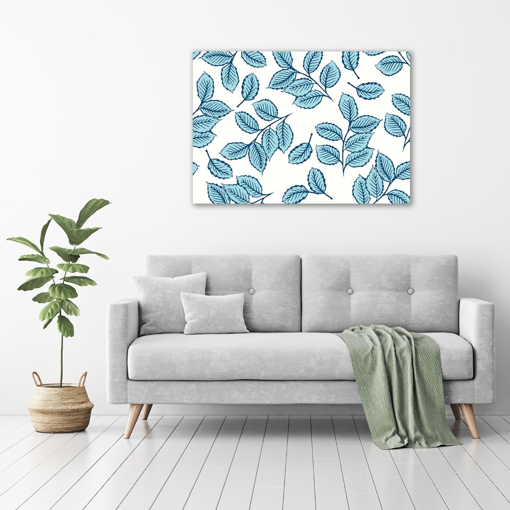Duży foto obraz na ścianę canvas Liście
