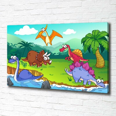 Foto obraz canvas Dinozaury