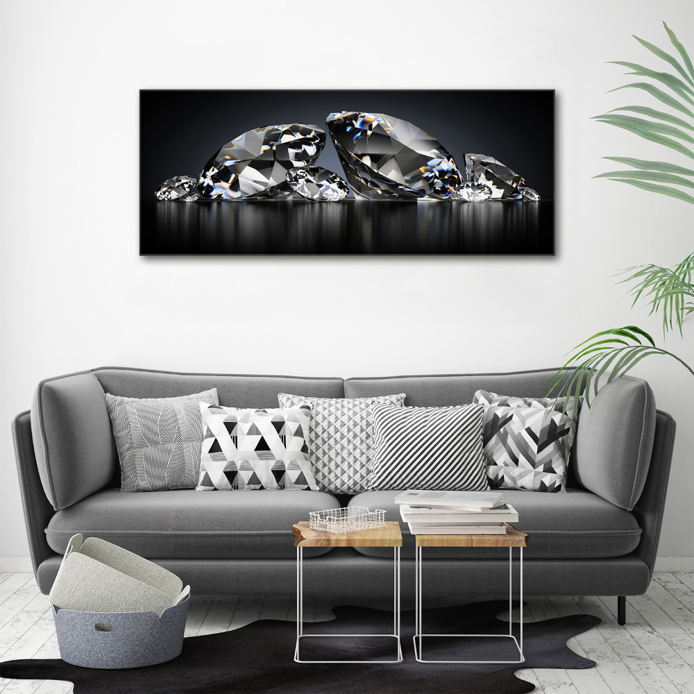 Foto obraz canvas Diamenty
