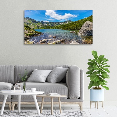 Duży Foto obraz na płótnie Dolina Tatry