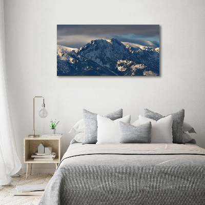 Duży Foto obraz na płótnie Giewont zimą