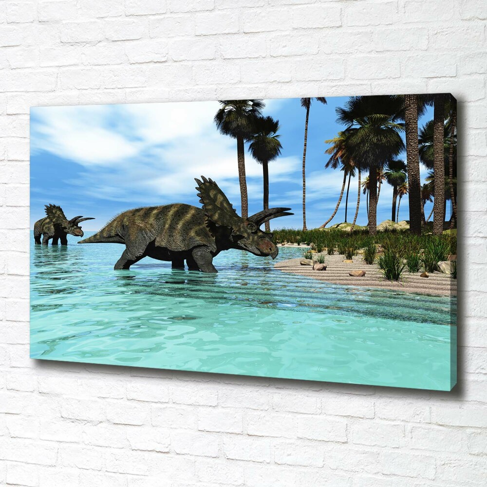 Foto obraz canvas Dinozaury