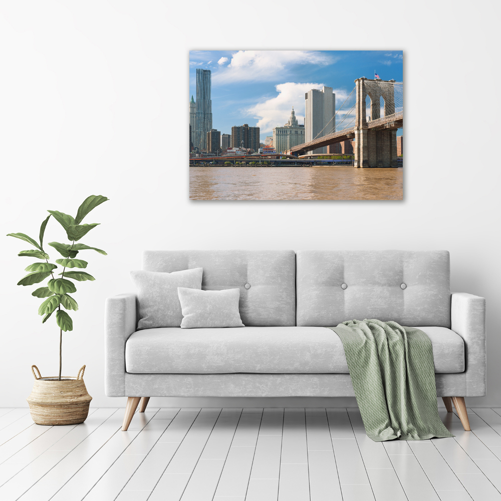 Foto obraz na płótnie Most Brookliński
