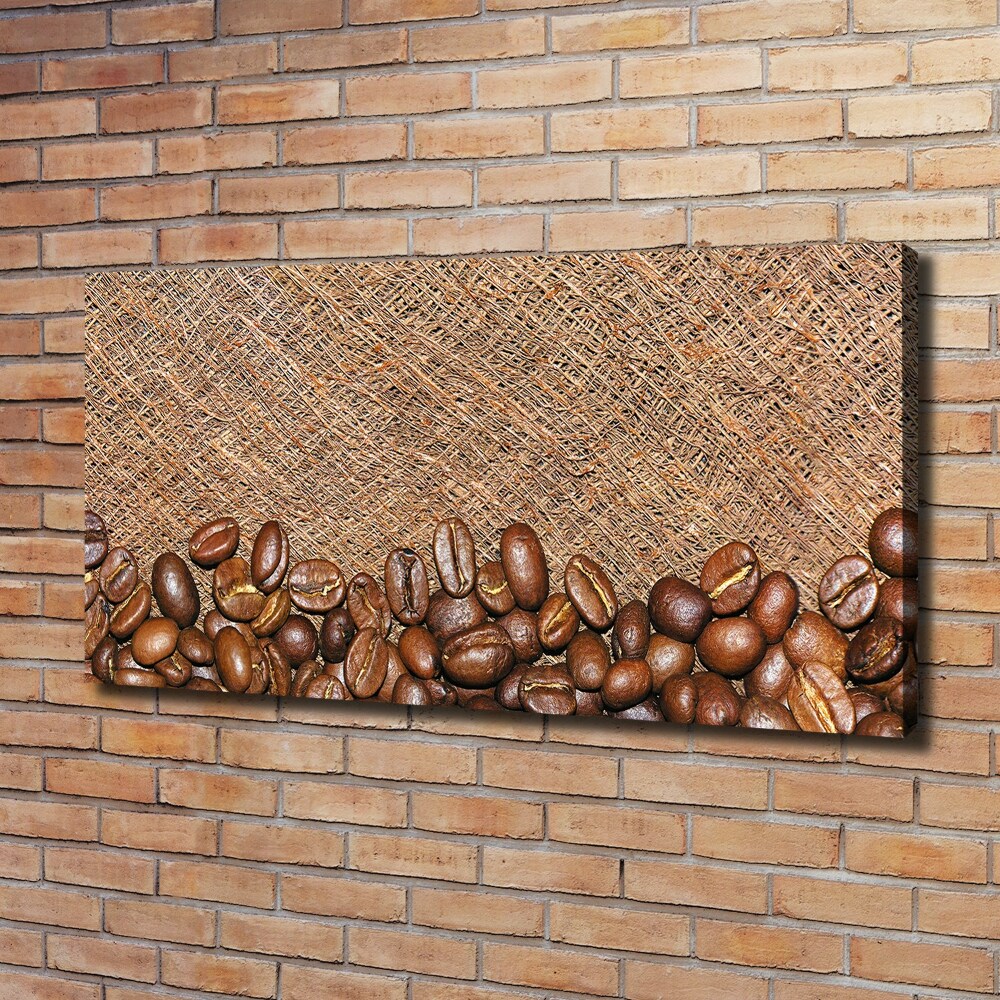 Foto obraz canvas Ziarna kawy