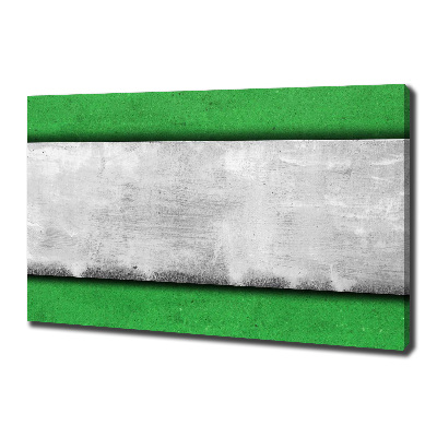 Foto obraz canvas Zielony mur