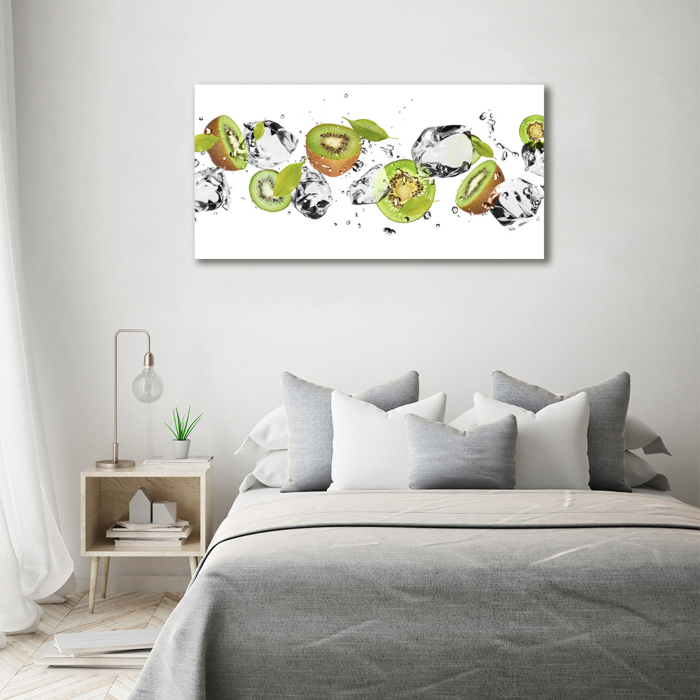 Foto obraz canvas Kiwi i woda