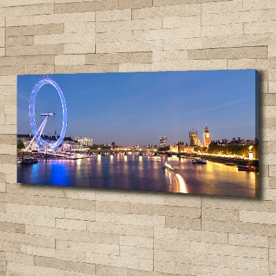 Foto obraz na płótnie London Eye Londyn