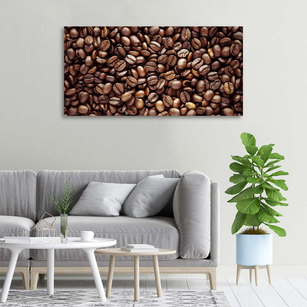 Foto obraz canvas Ziarna kawy