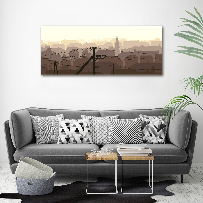 Foto obraz canvas Miasto linia