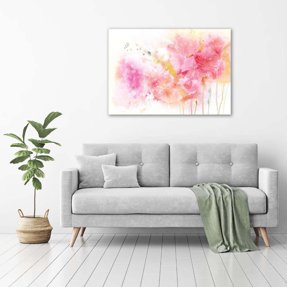 Duży foto obraz na ścianę canvas Kwiaty