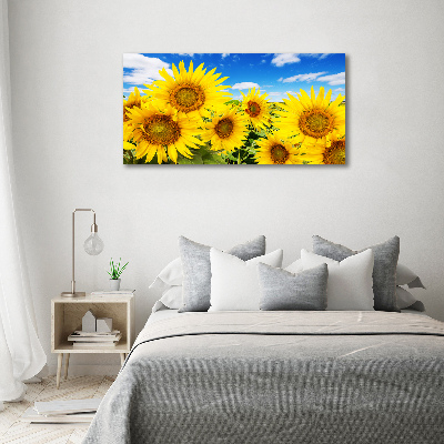 Foto obraz canvas Słoneczniki