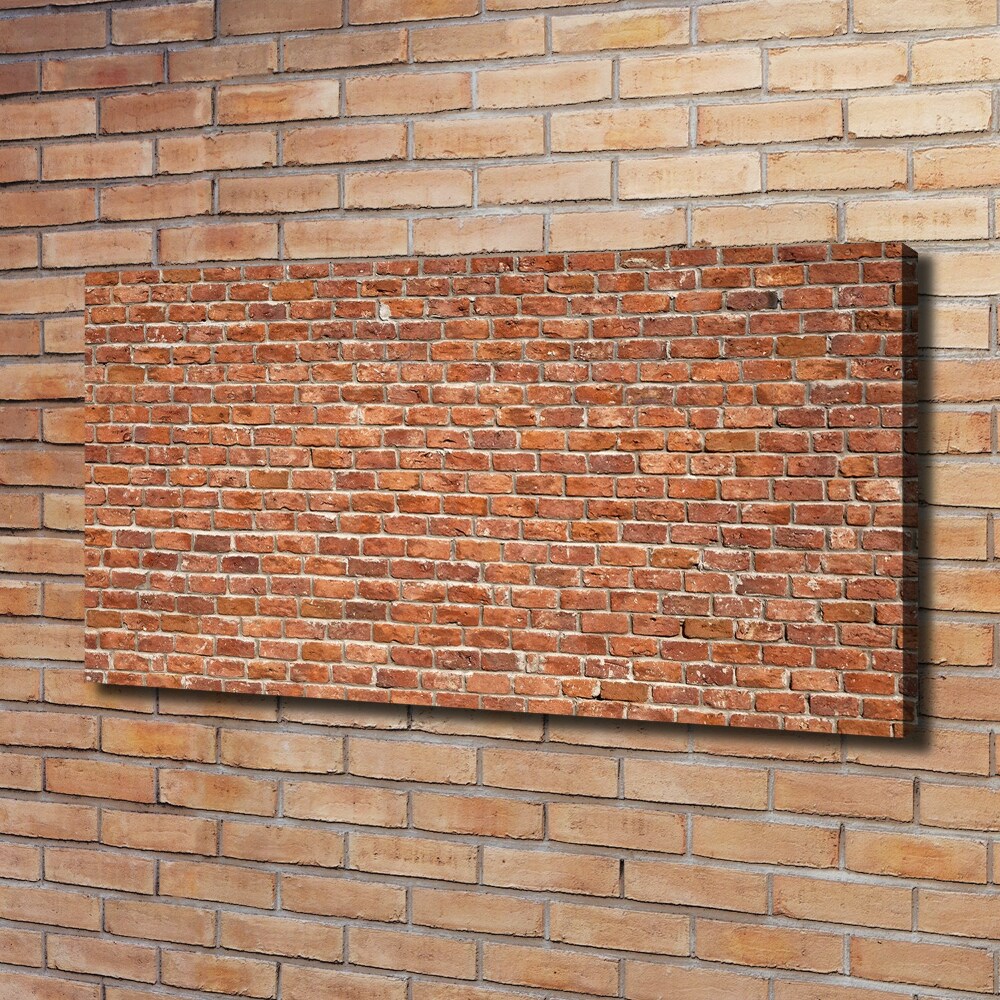 Foto obraz na płótnie Ceglana ściana