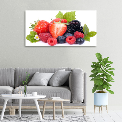 Foto obraz canvas Owoce leśne