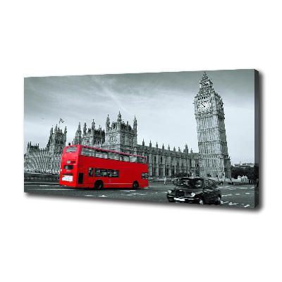 Foto obraz na płótnie Londyński autobus