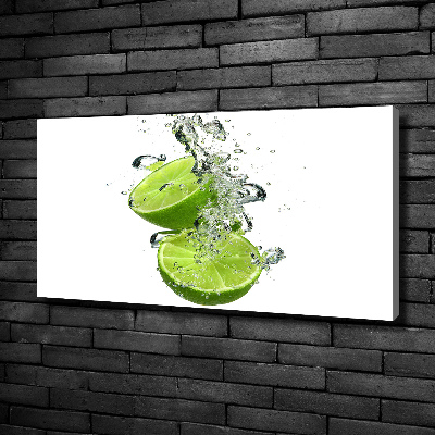 Foto obraz na płótnie Limonka pod wodą
