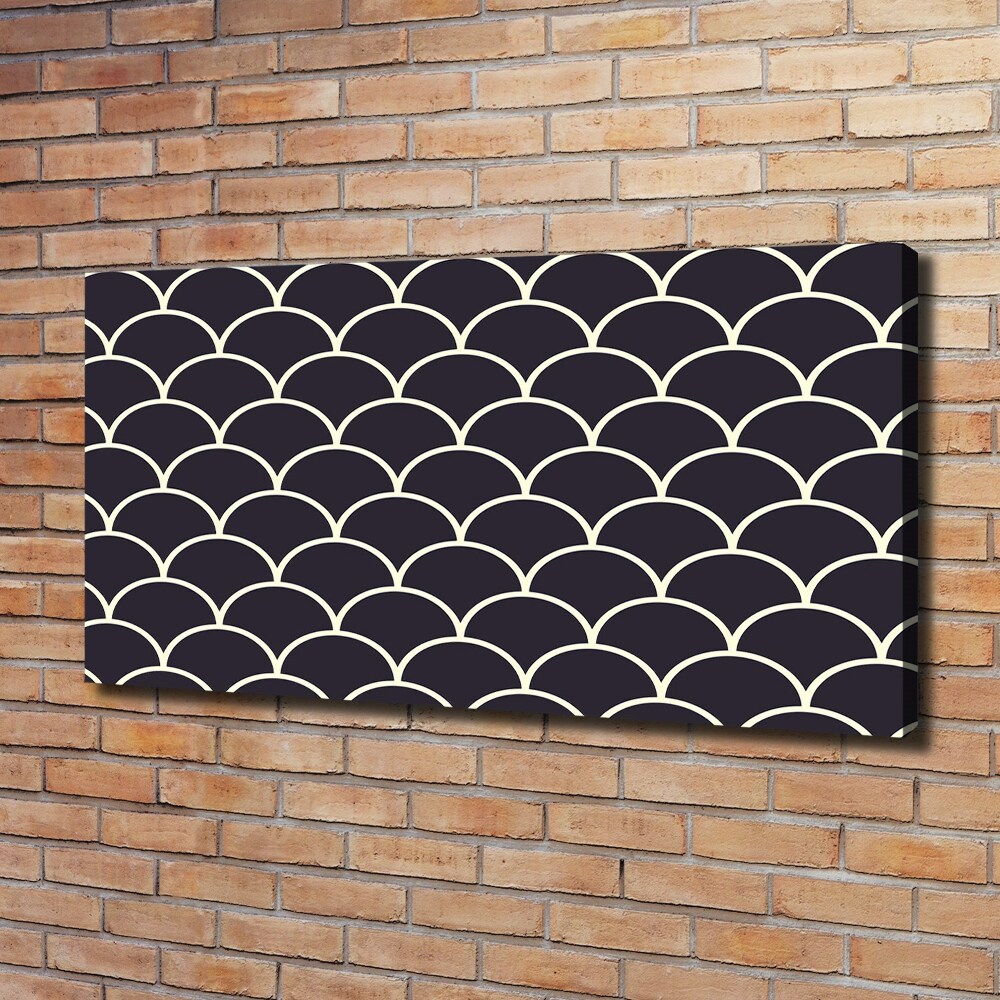 Foto obraz canvas Rybie łuski