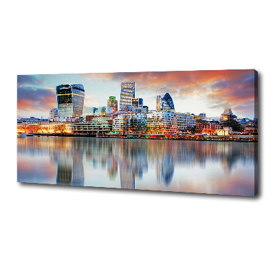 Foto obraz na płótnie Panorama Londynu