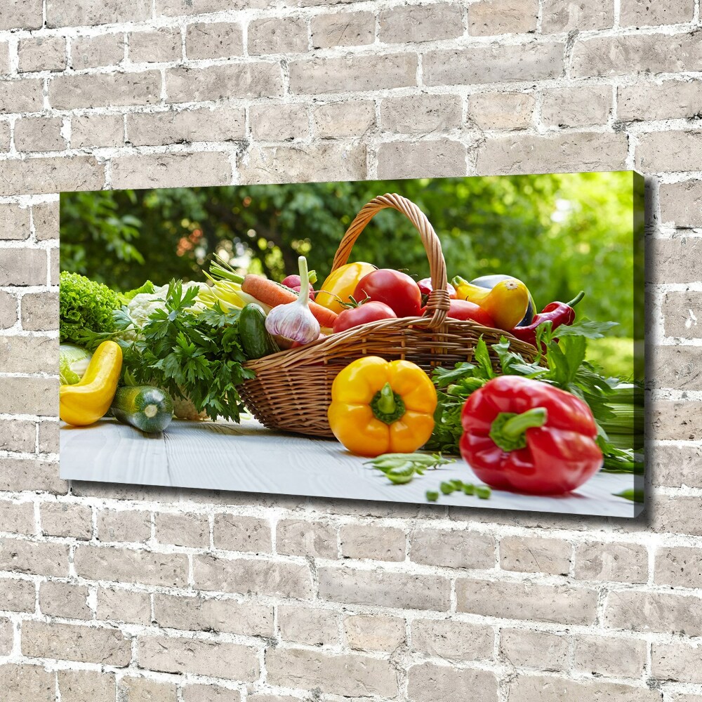 Foto obraz canvas Kosz warzyw