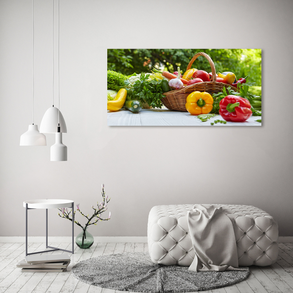 Foto obraz canvas Kosz warzyw