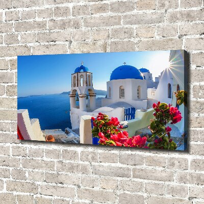 Foto obraz na płótnie Santorini Grecja