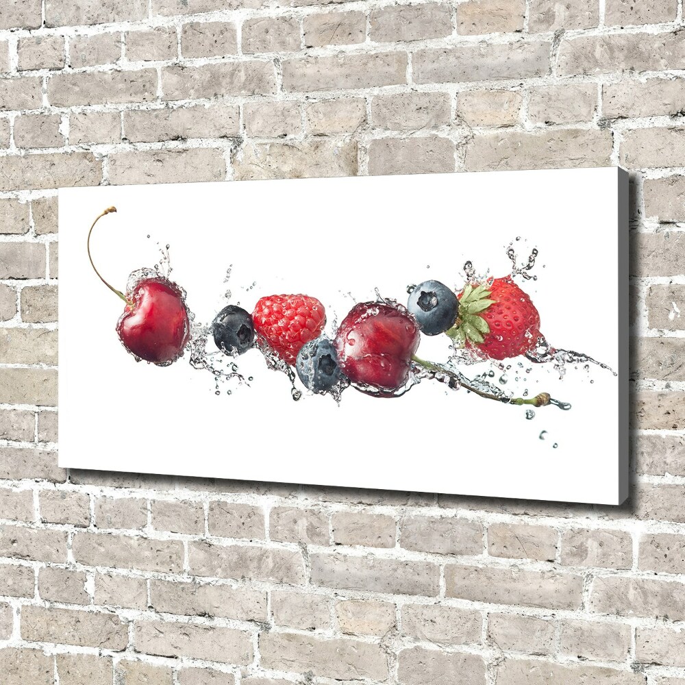 Foto obraz canvas Owoce leśne