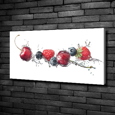 Foto obraz canvas Owoce leśne
