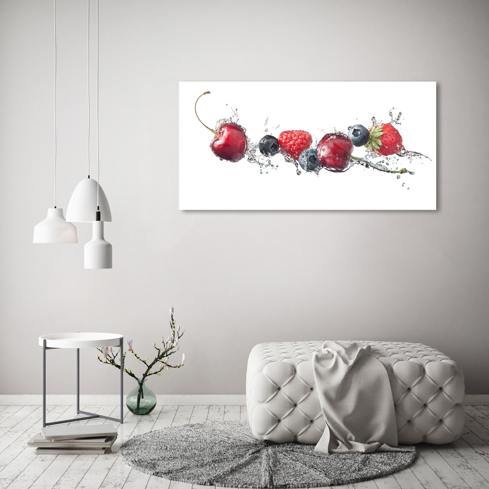 Foto obraz canvas Owoce leśne