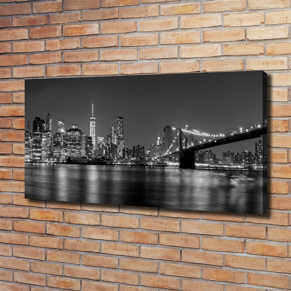 Foto obraz na płótnie Manhattan nocą