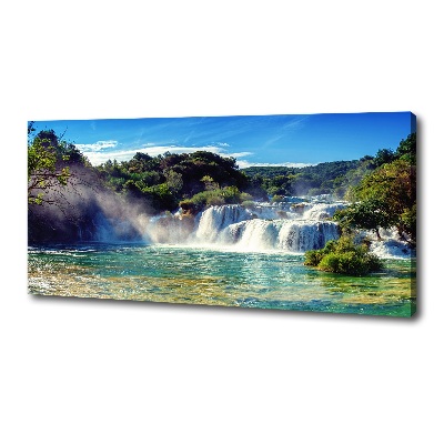 Foto obraz na płótnie Wodospady Krka