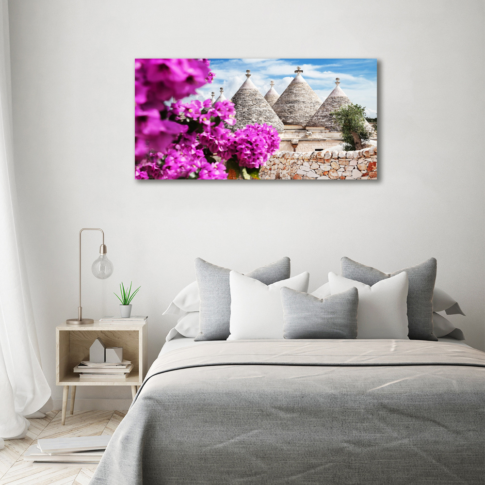 Foto obraz canvas Domy trulli