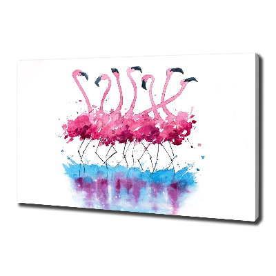 Foto obraz canvas Flamingi