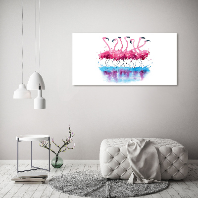 Foto obraz canvas Flamingi