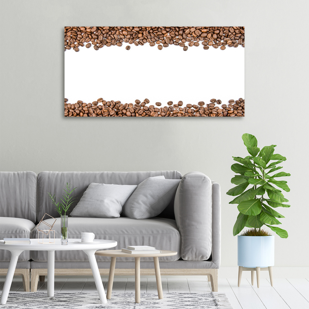 Foto obraz canvas Ziarna kawy