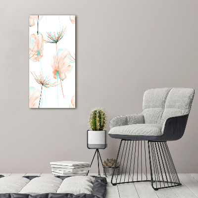 Foto obraz canvas pionowy Polne kwiaty