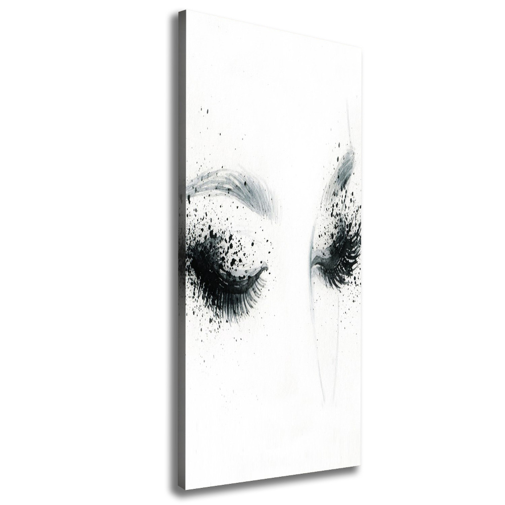 Nowoczesny obraz canvas na ramie pionowy Makijaż