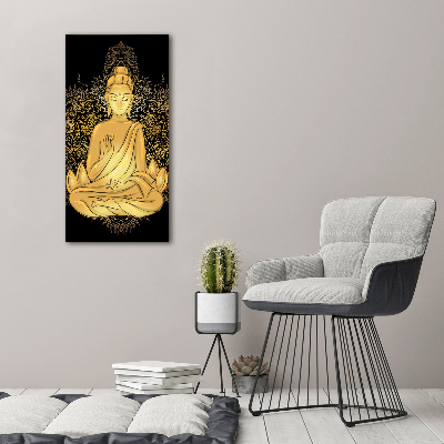 Foto obraz na płótnie pionowy Budda i mandala