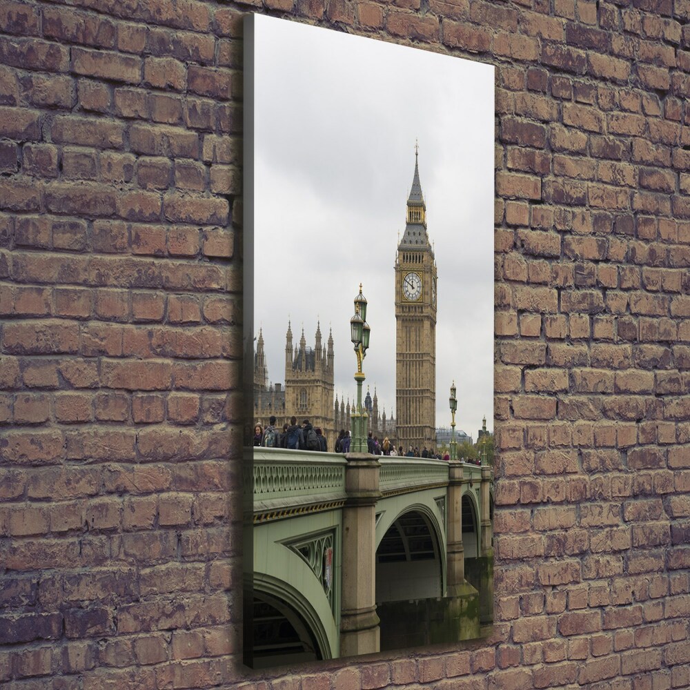 Foto obraz na płótnie pionowy Big Ben Londyn