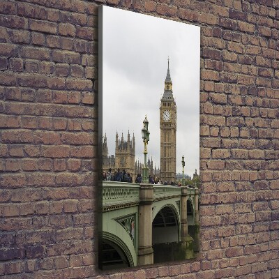 Foto obraz na płótnie pionowy Big Ben Londyn