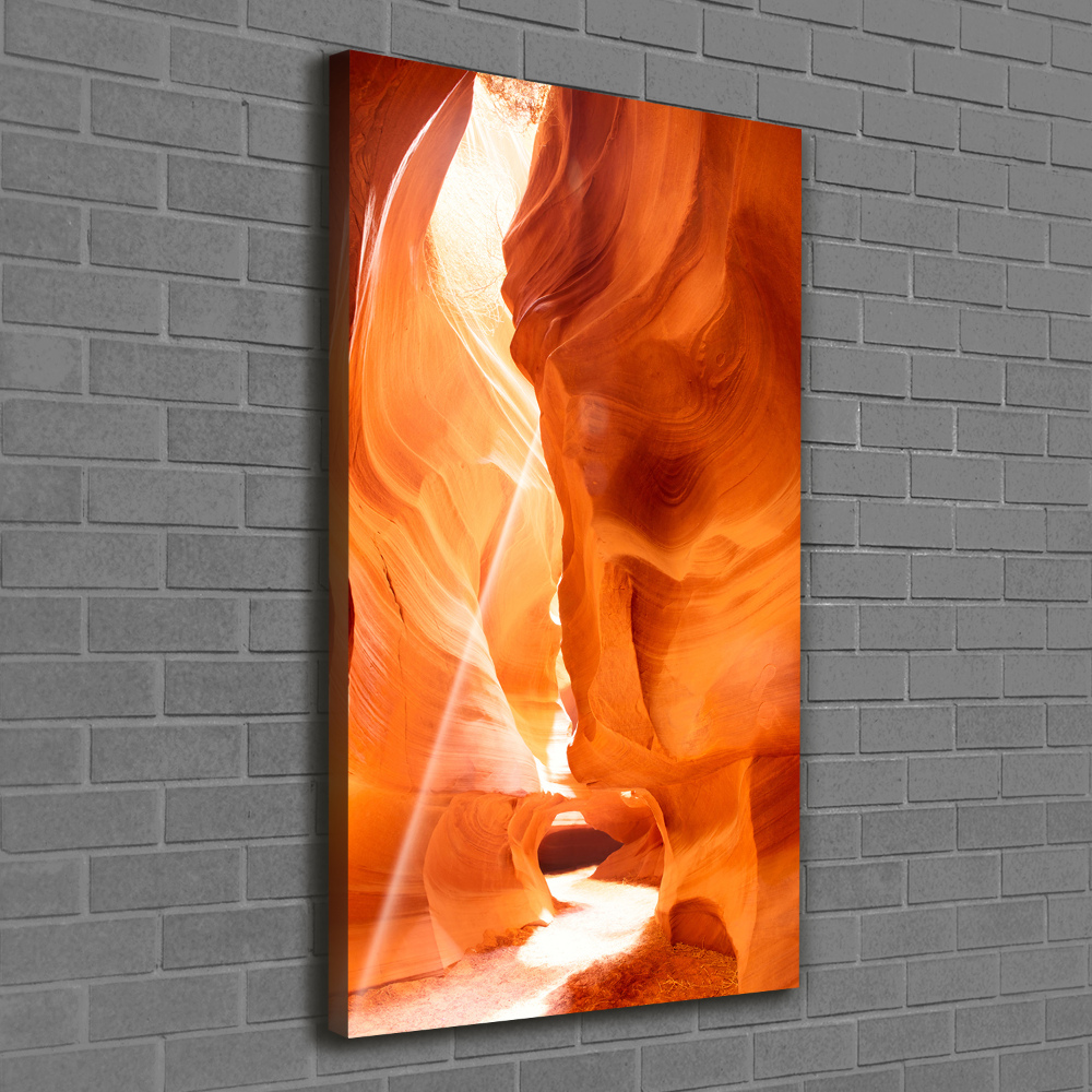 Nowoczesny fotoobraz canvas na ramie pionowy Kanion