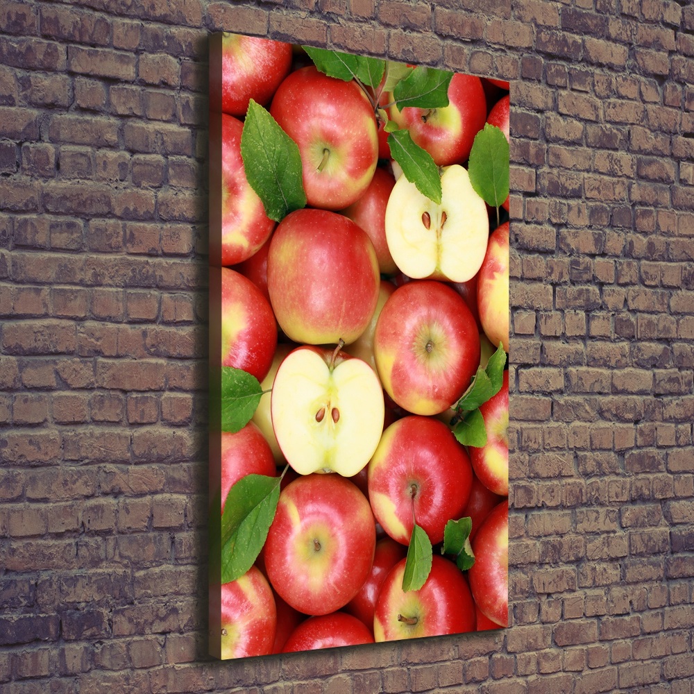 Nowoczesny fotoobraz canvas na ramie pionowy Jabłka