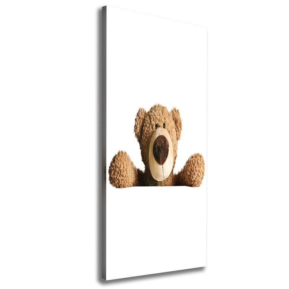 Foto obraz canvas pionowy Pluszowy miś
