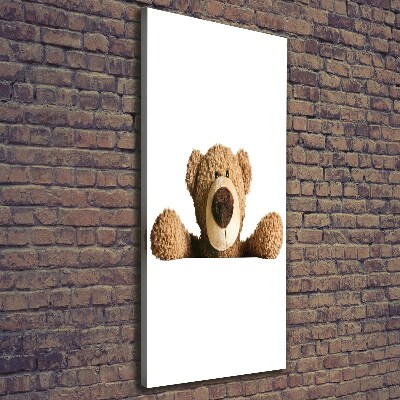 Foto obraz canvas pionowy Pluszowy miś